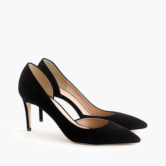 J. Crew Shoes - New J.CREW Lucie Pumps in Suede Black